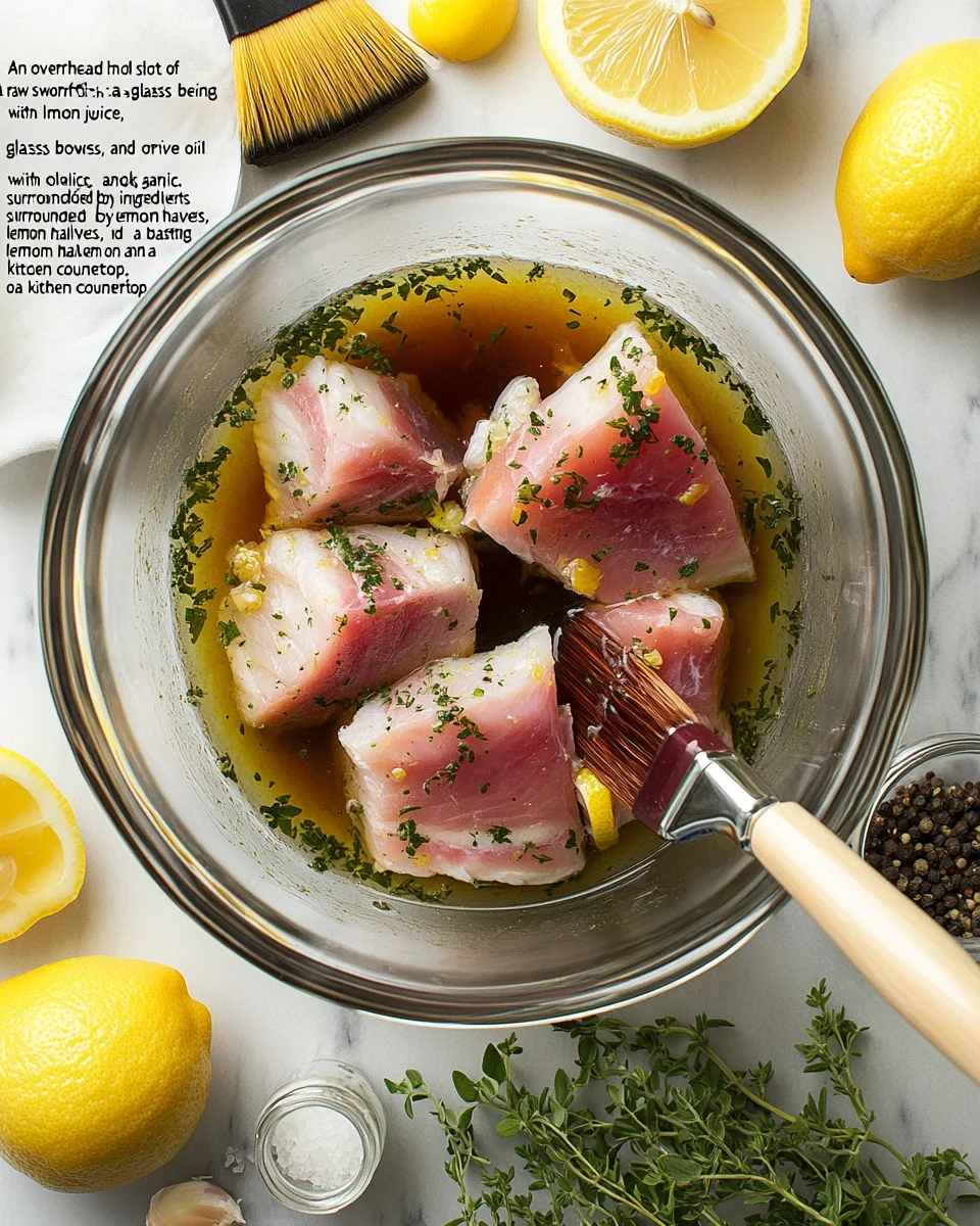 Easy Grilled Swordfish Recipe