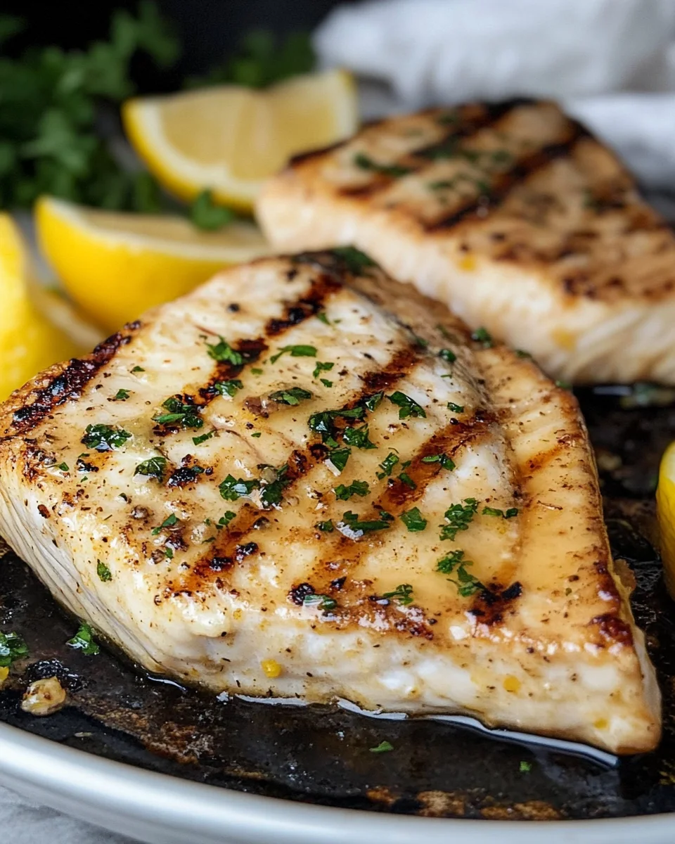 Easy Grilled Swordfish Recipe