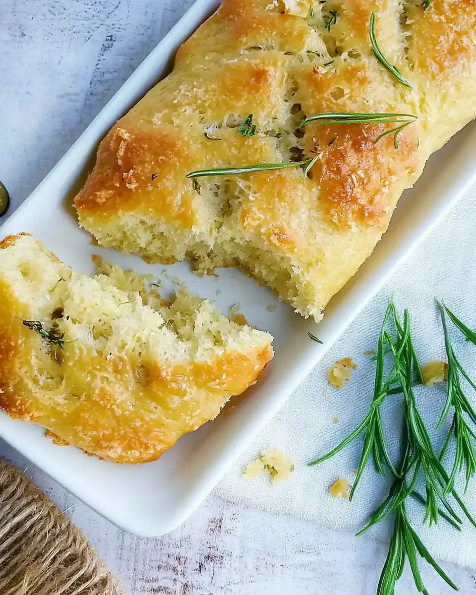 Quick and Easy Garlic Bread Without Yeast Recipe