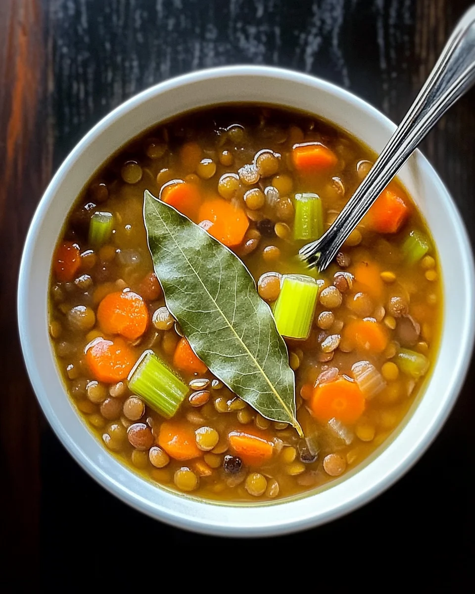 Hearty Lentil Soup with Vegetables