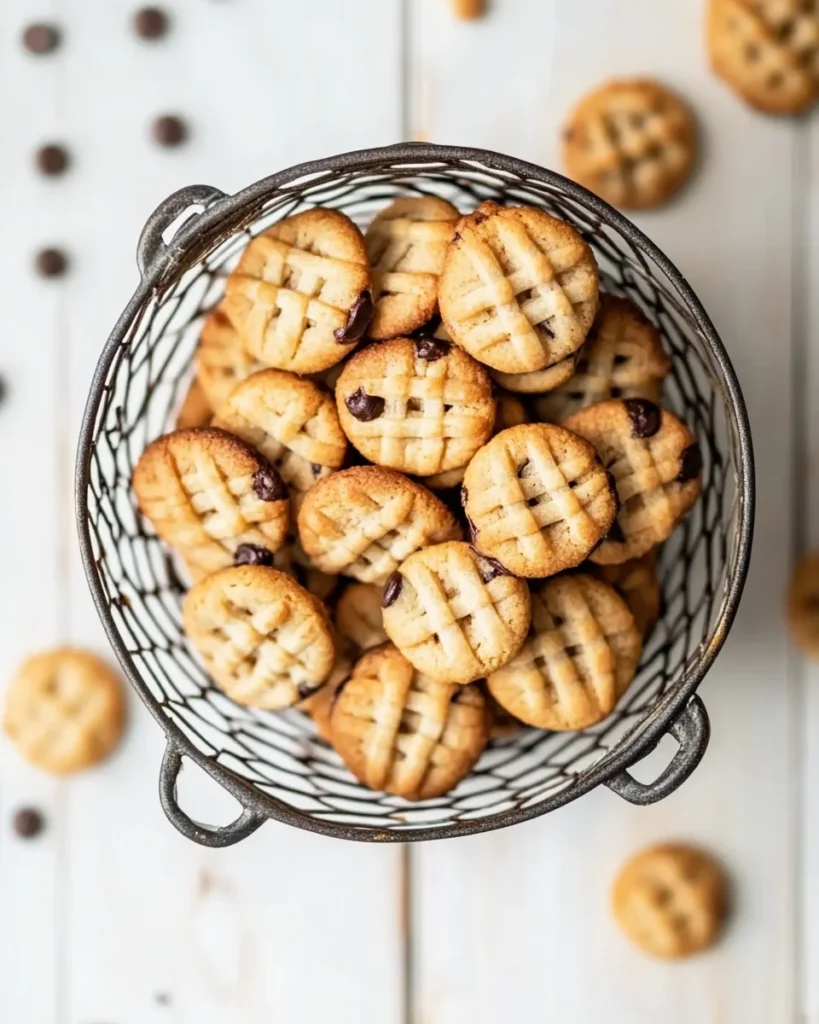 4 Ingredient Peanut Butter Cookies