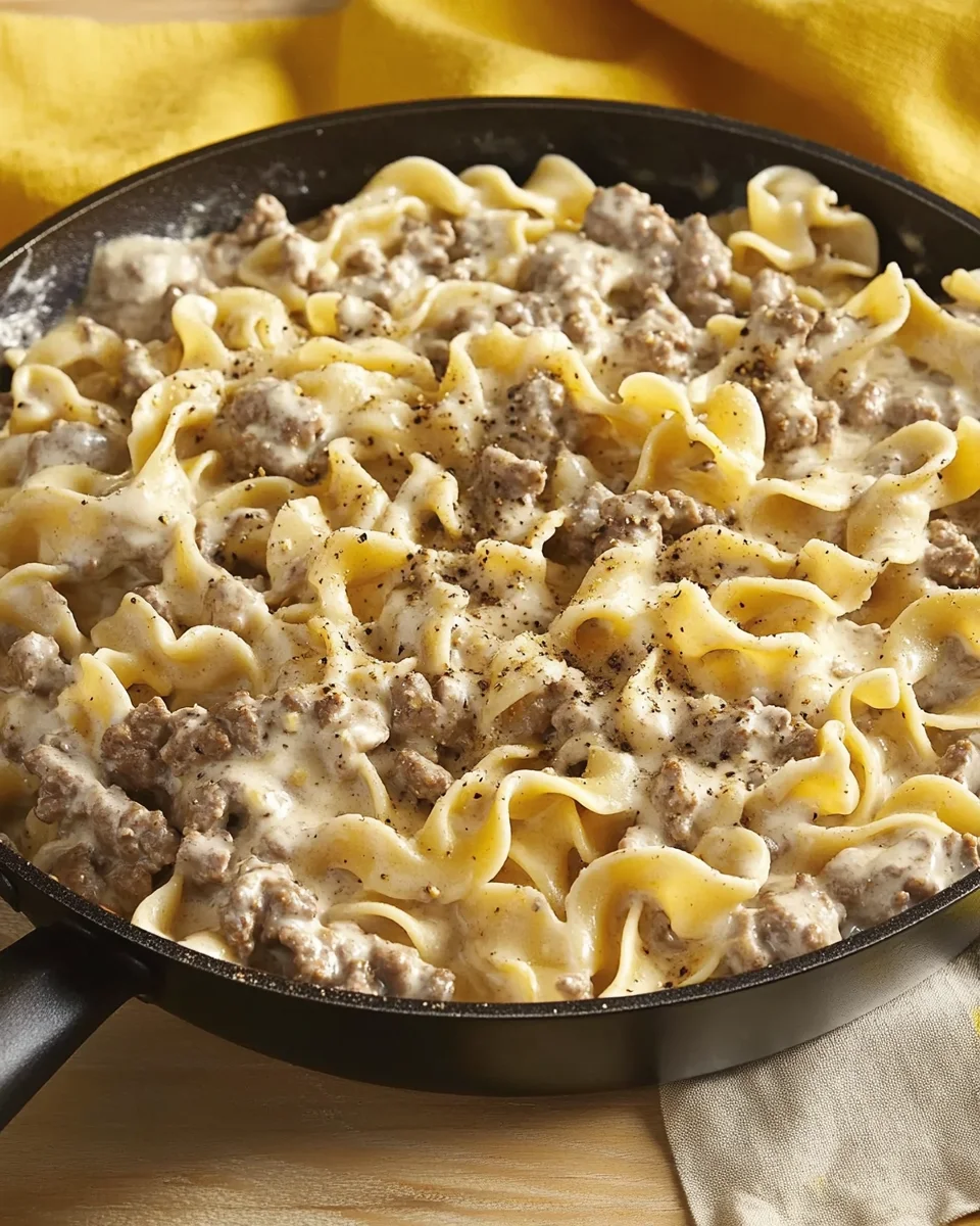 Homemade Beef Stroganoff