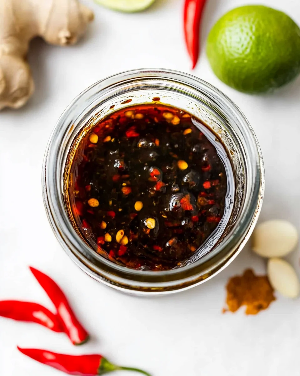 Vibrant Asian chicken marinade