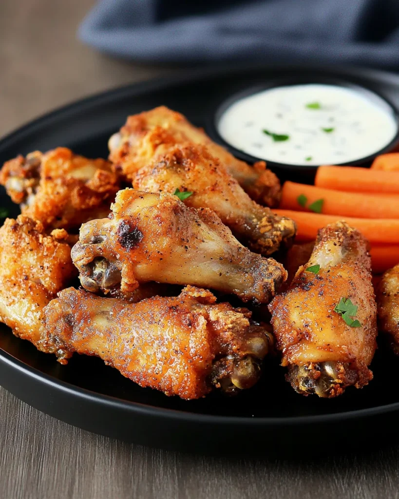 frozen chicken wings in air fryer