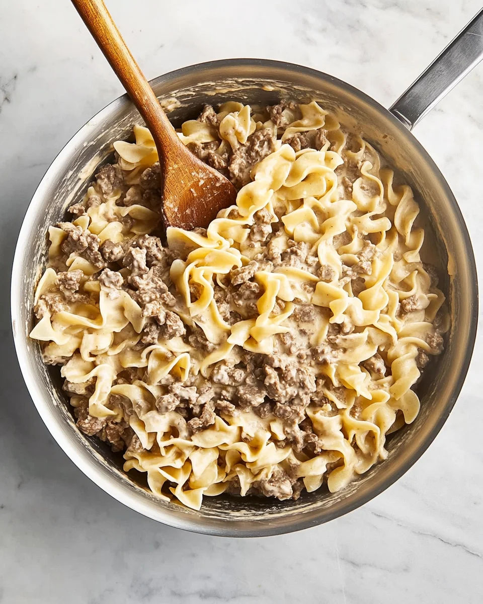 Homemade Beef Stroganoff