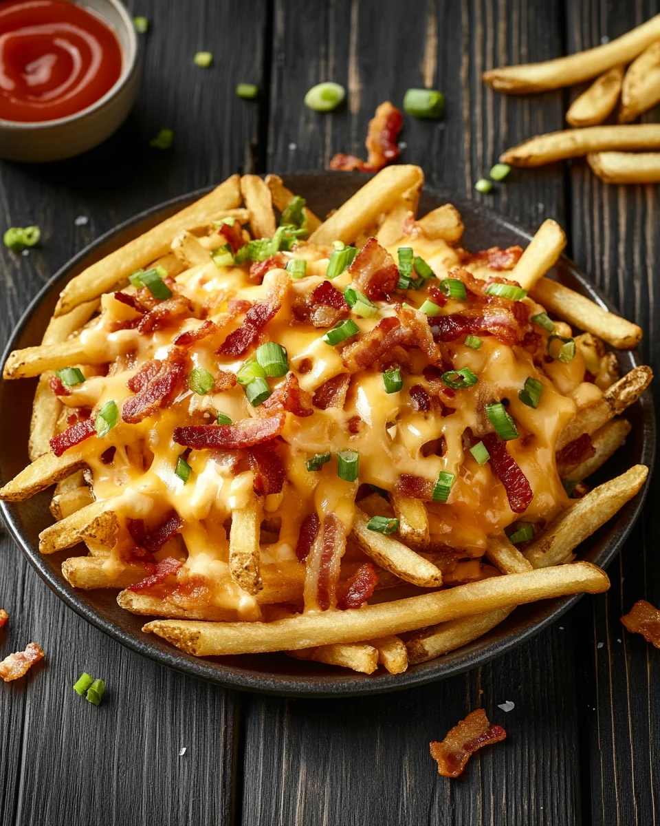 How to Plate Loaded Fries?