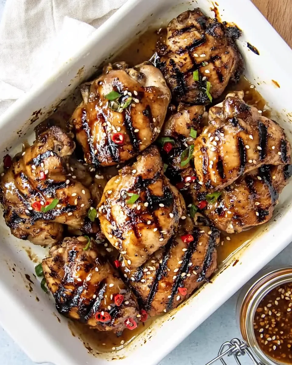 Asian chicken marinade