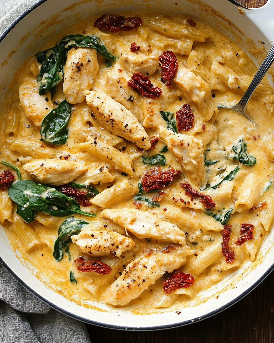 Marry Me Chicken Pasta