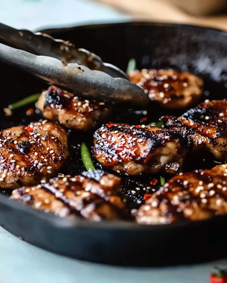 Vibrant Asian chicken marinade
