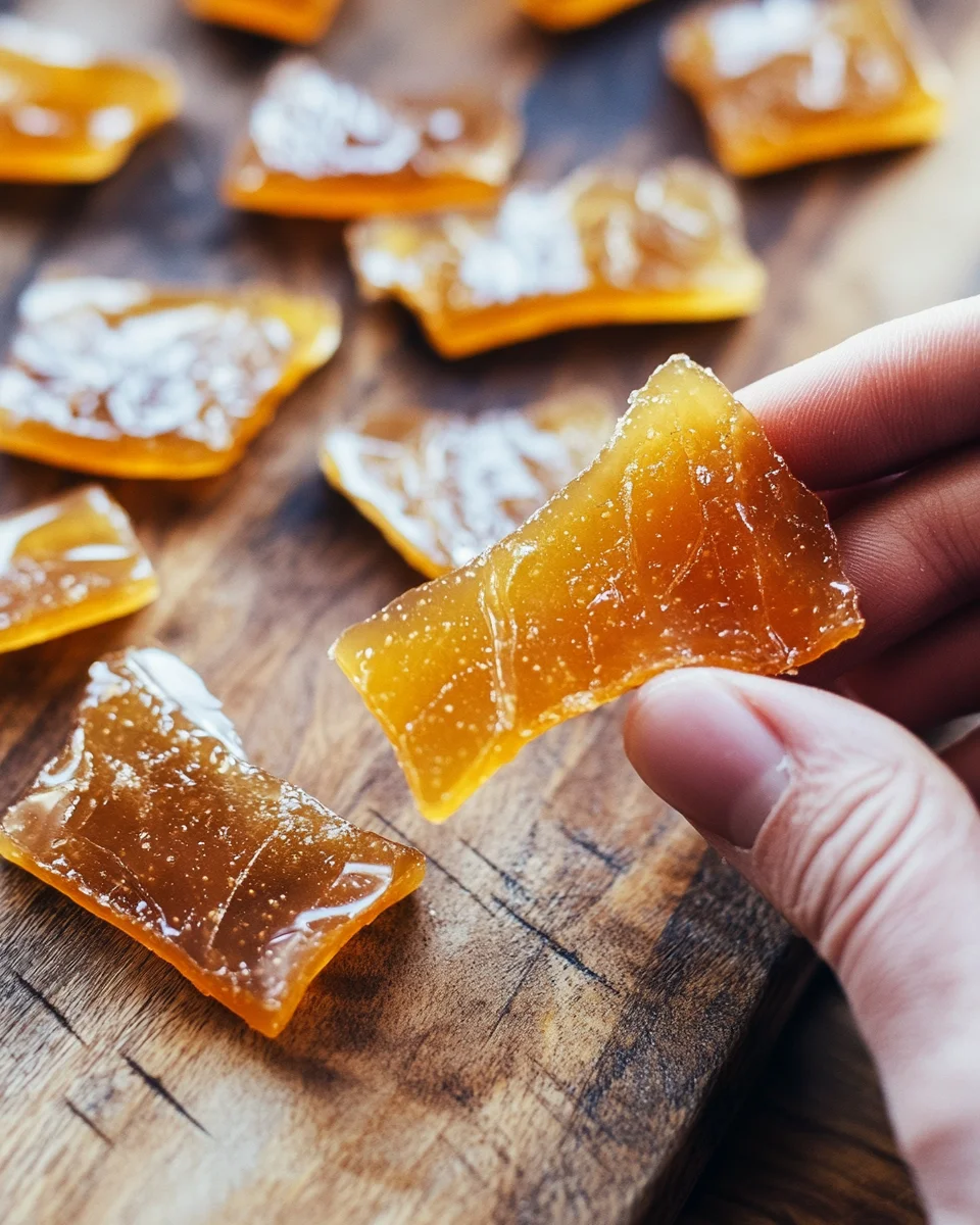  Delicious homemade ginger chews, ready to enjoy.