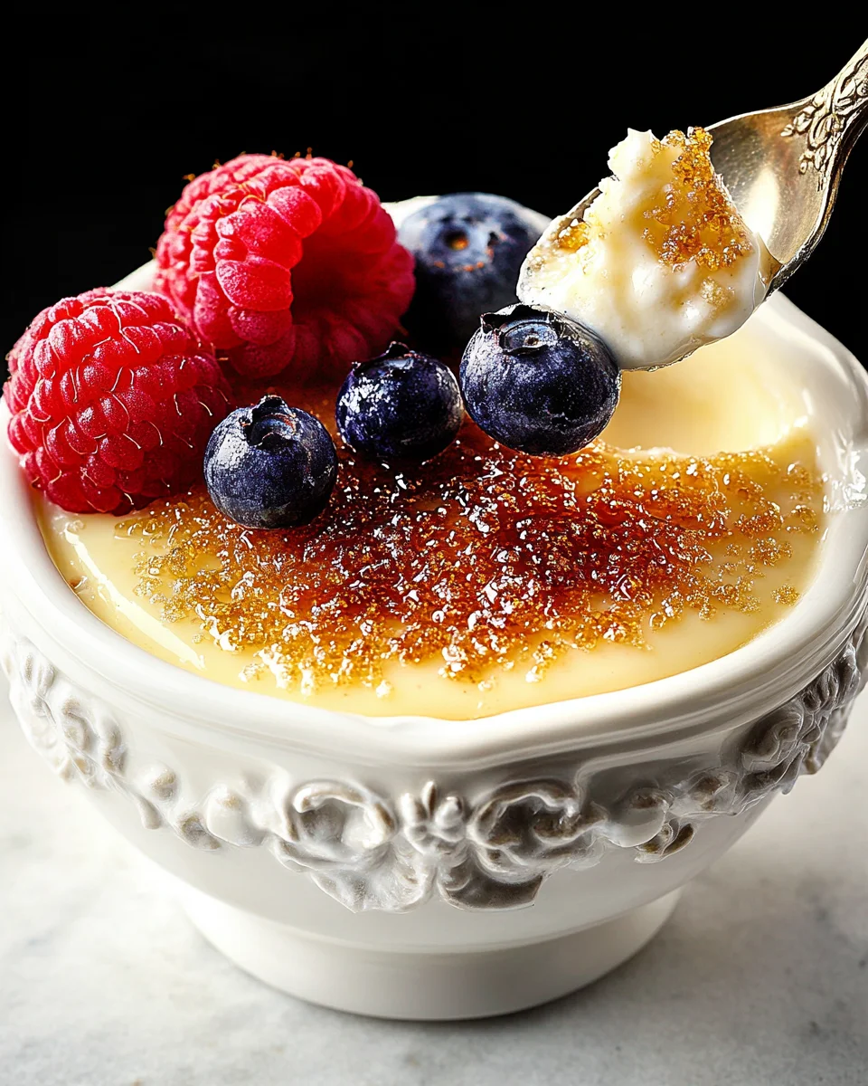 How to Make Perfect Crème Brûlée Topping