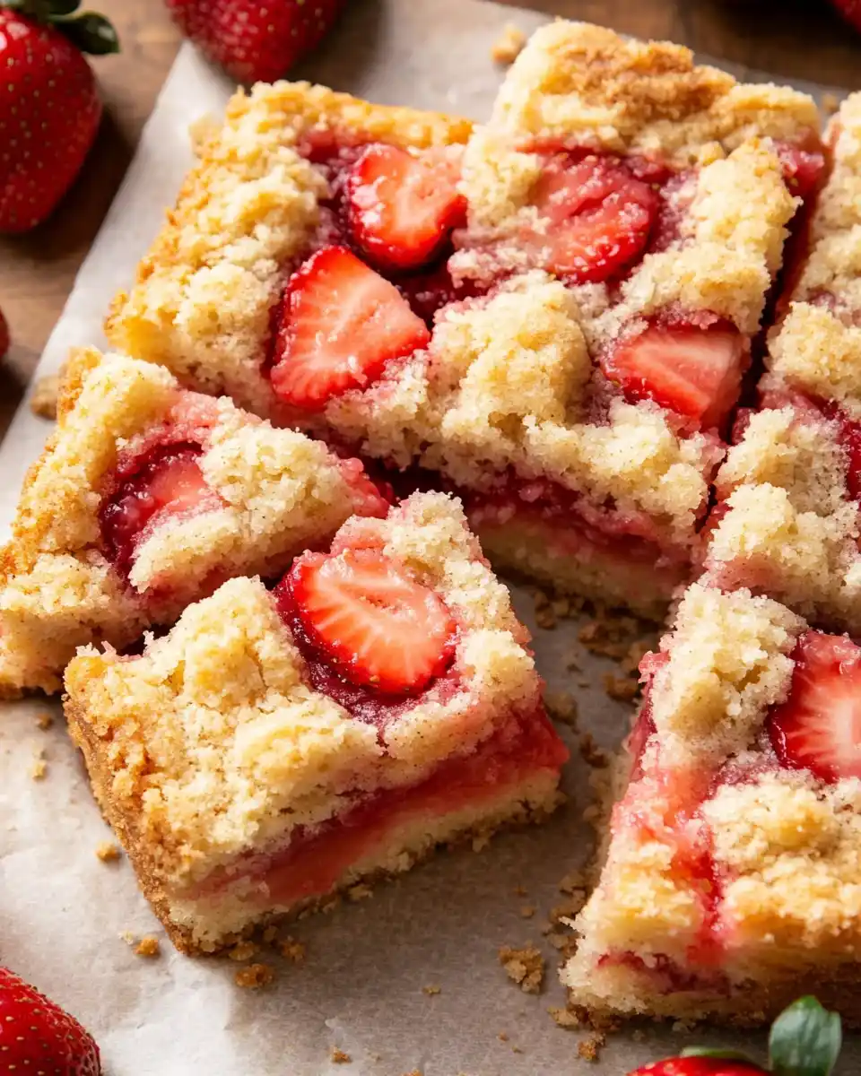 Strawberry Crumb Cake 3