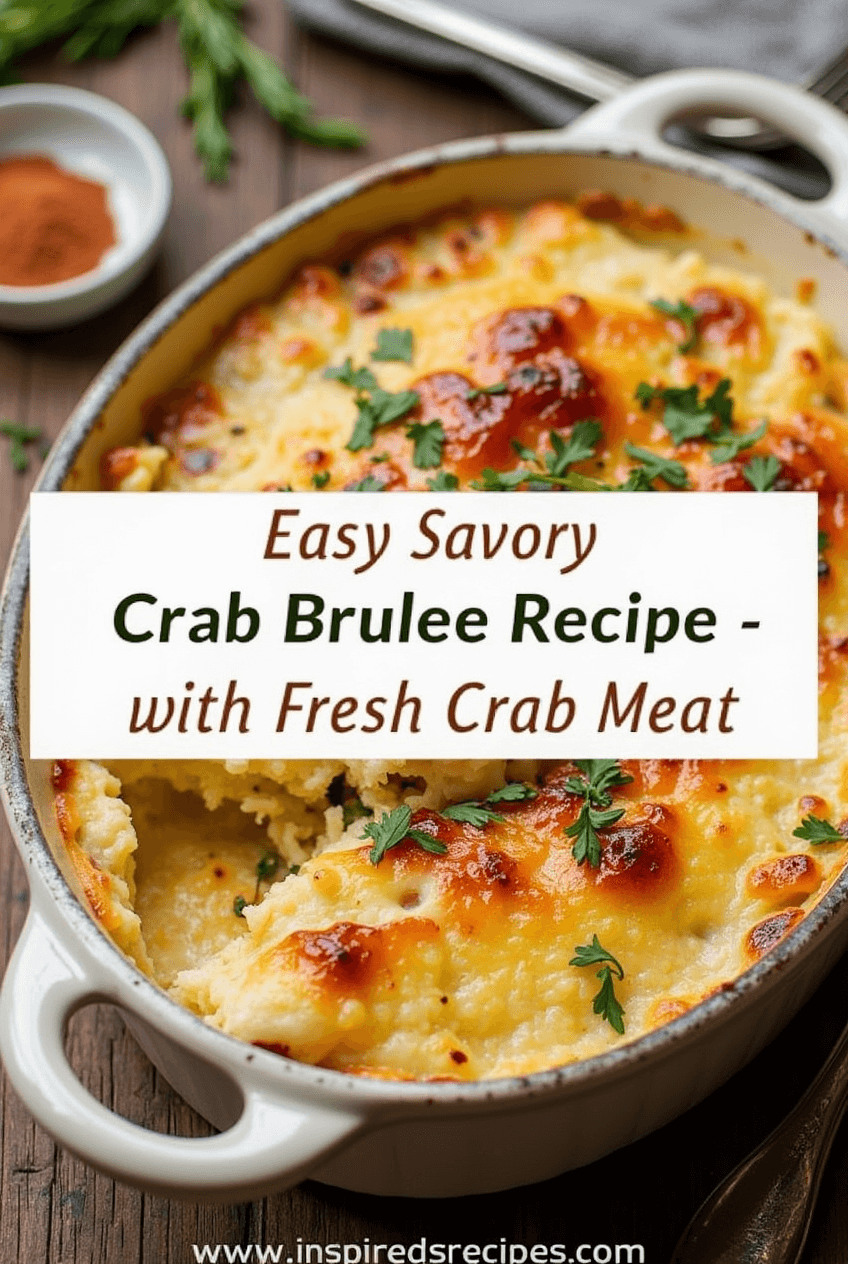 crab brulee