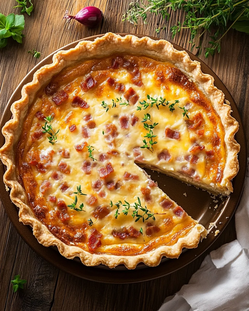 Gruyere Quiche Lorraine