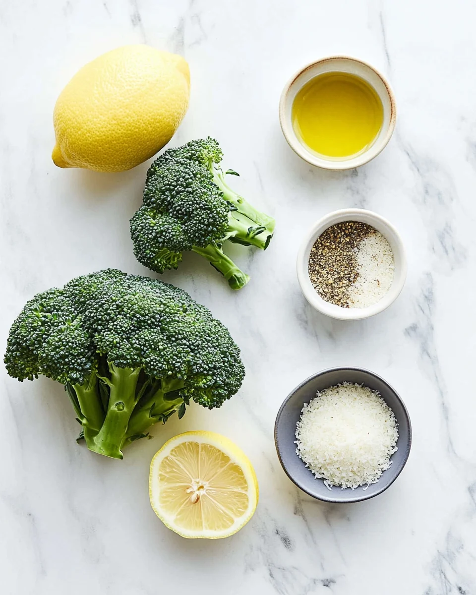 Smashed Broccoli ingredients