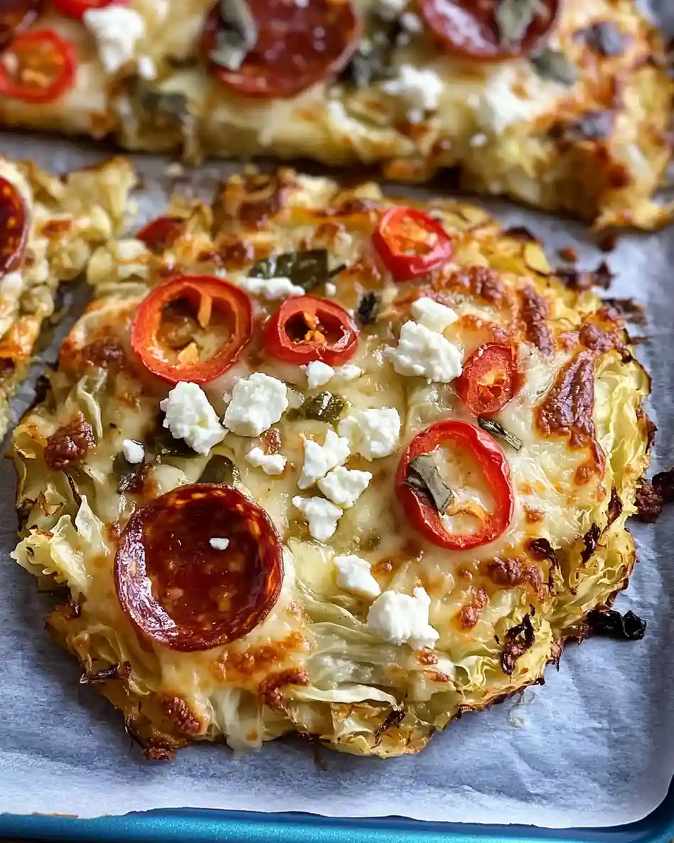 Cabbage Pizza