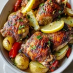 Greek Lemon Chicken and Potatoes