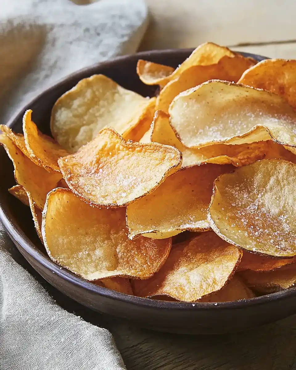 Homemade Potato Chips Recipe