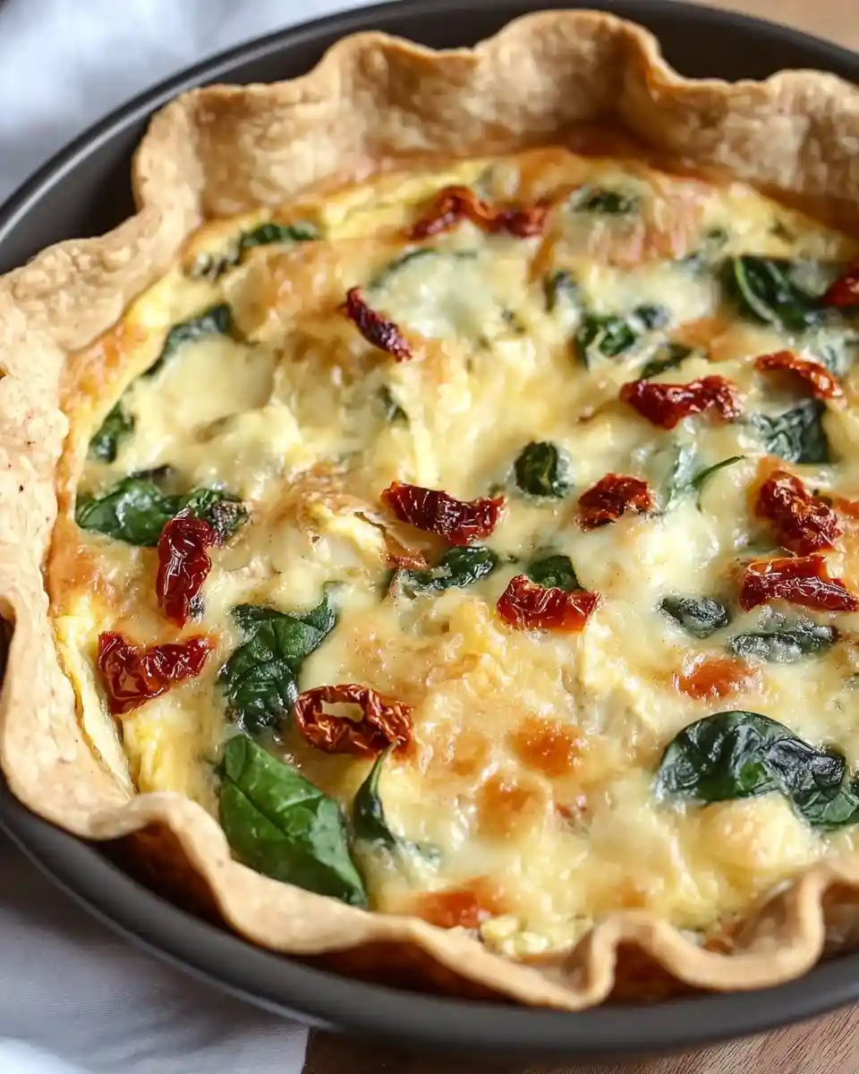 Tortilla Quiche Bake