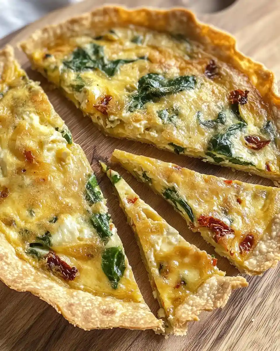 Tortilla Quiche Bake