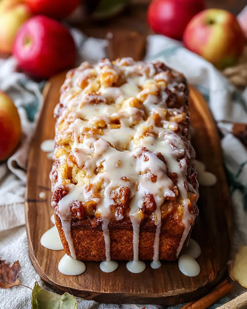 Amish Apple Fritter Bread