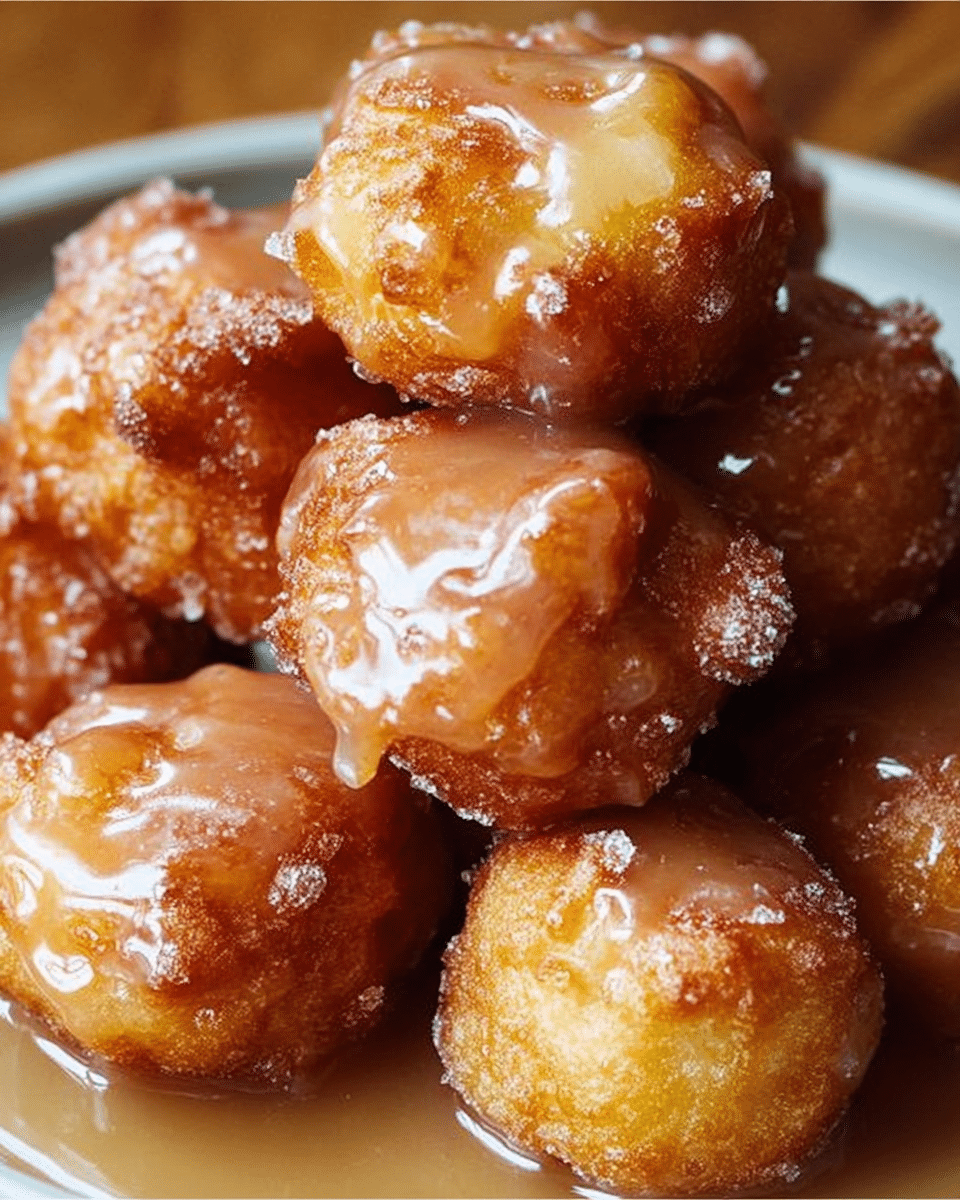 Apple Fritter Bites