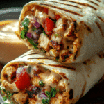 Chipotle Ranch Grilled Chicken Burrito