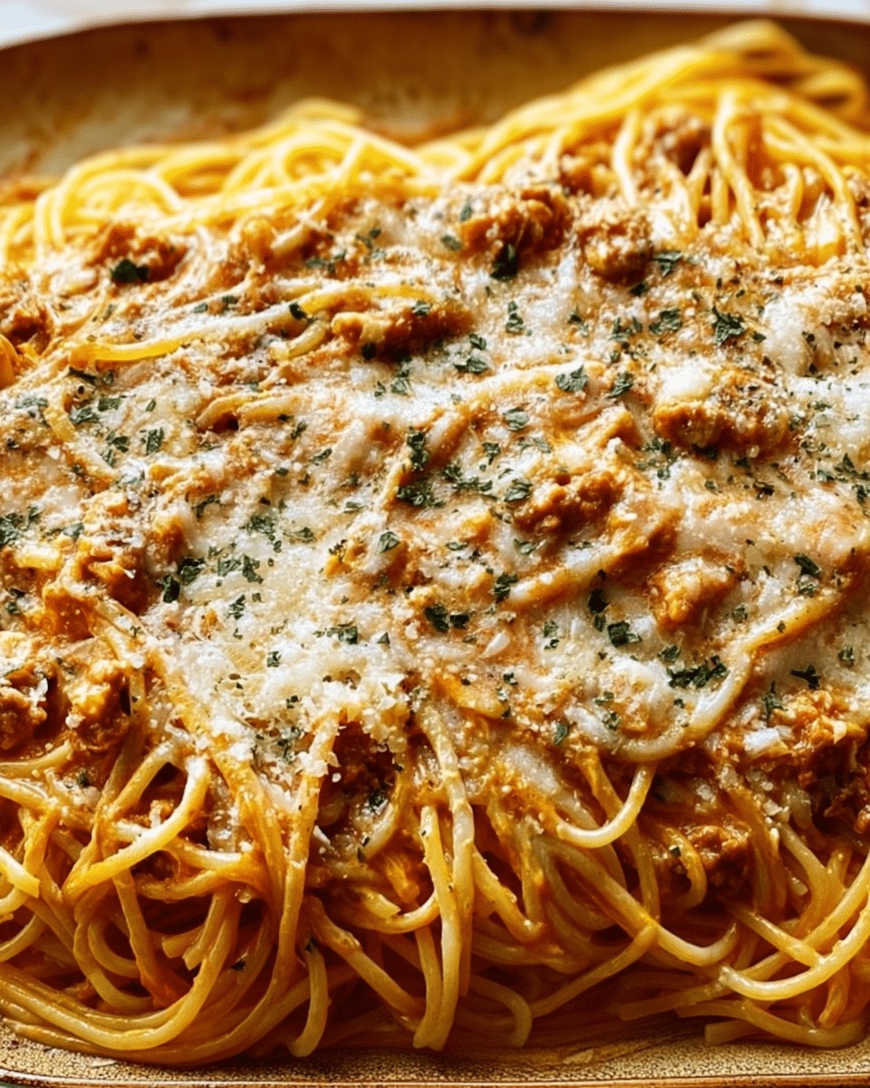 Cream Cheese Spaghetti