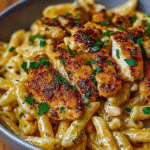 Garlic Parmesan Chicken Pasta