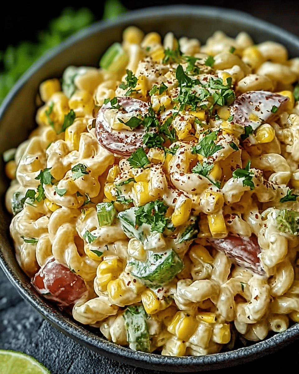 Mexican Street Corn Pasta Salad