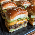 Mini Big Mac Cheeseburgers