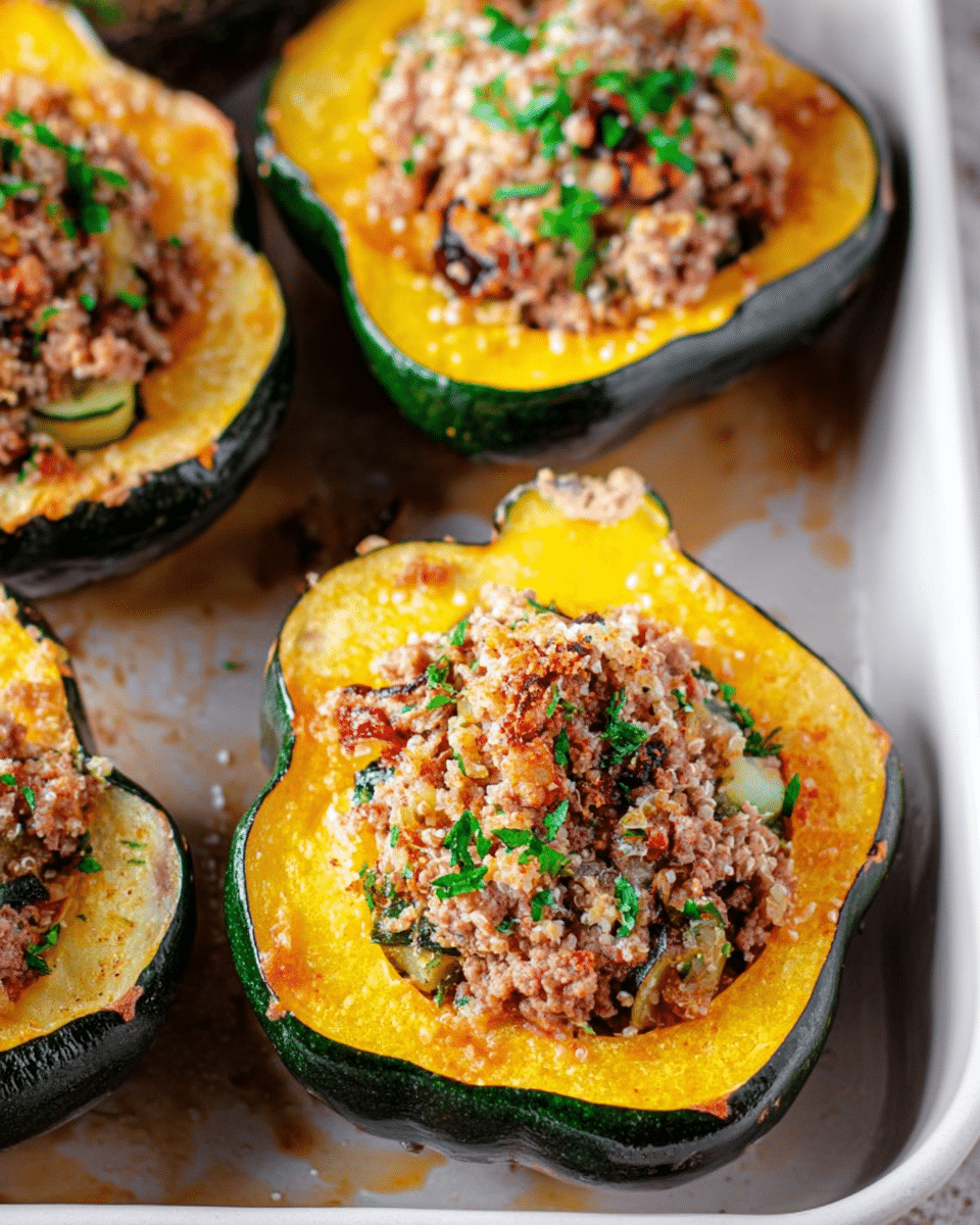 Moroccan-Style Stuffed Acorn Squash