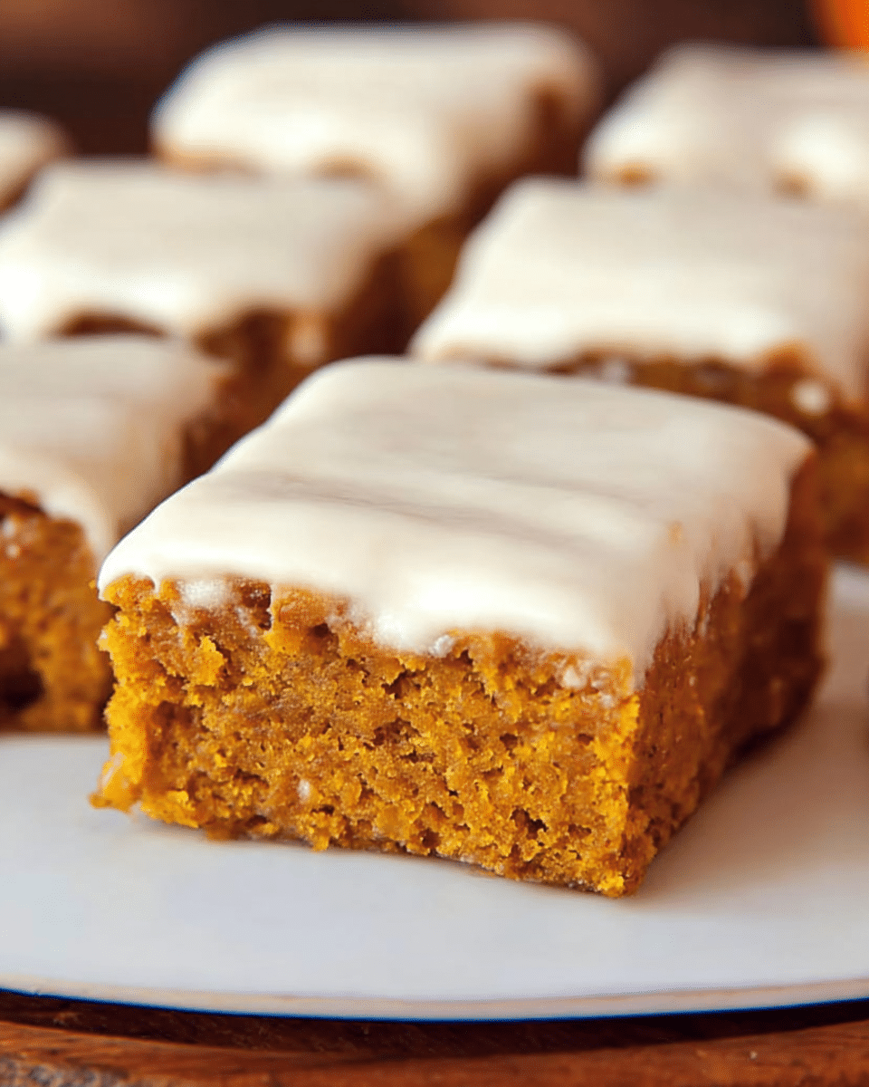 Pumpkin Bars