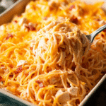 Southern Chicken Spaghetti Casserole