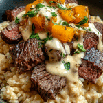 Steak and Queso Rice