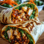 Sweet Chili Chicken Wraps