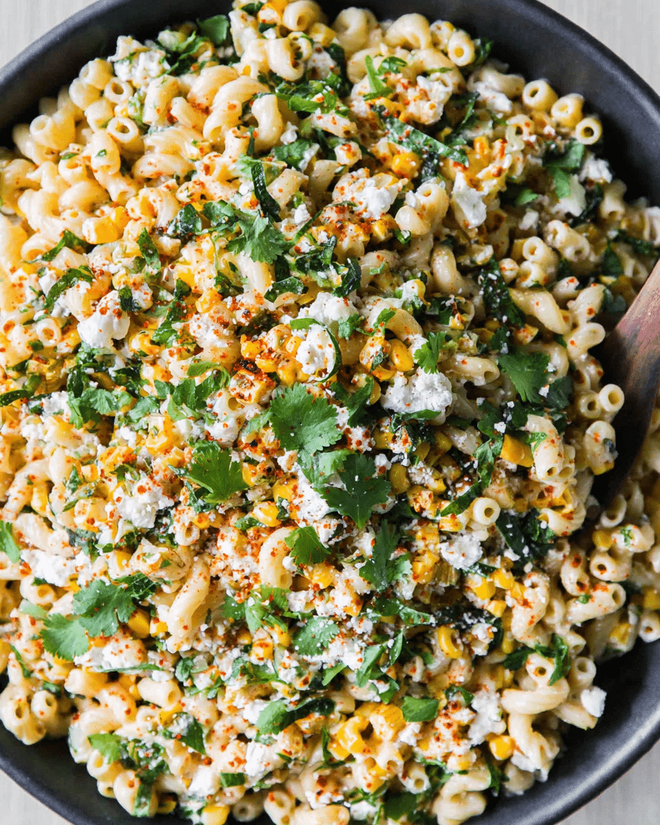 Mexican Street Corn Pasta Salad