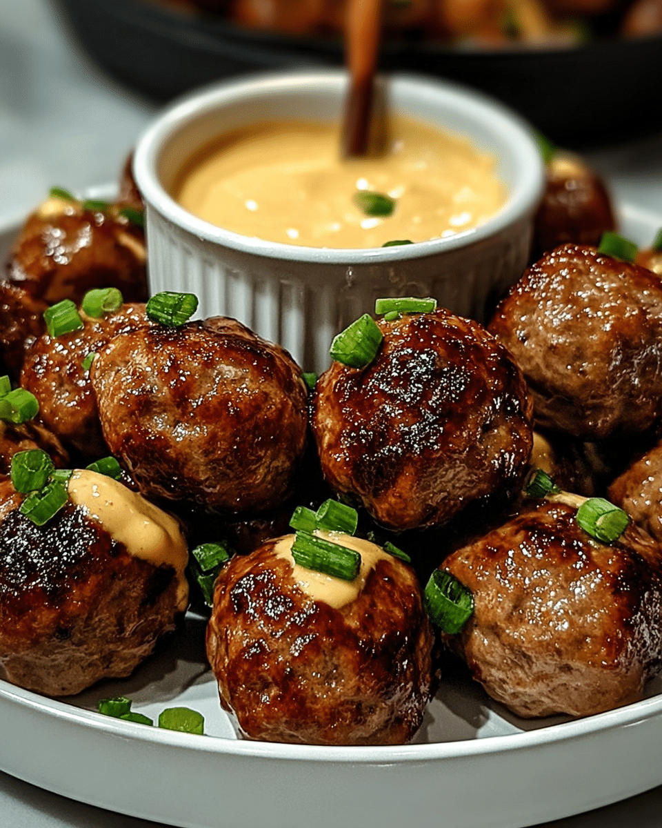 Korean BBQ Meatballs