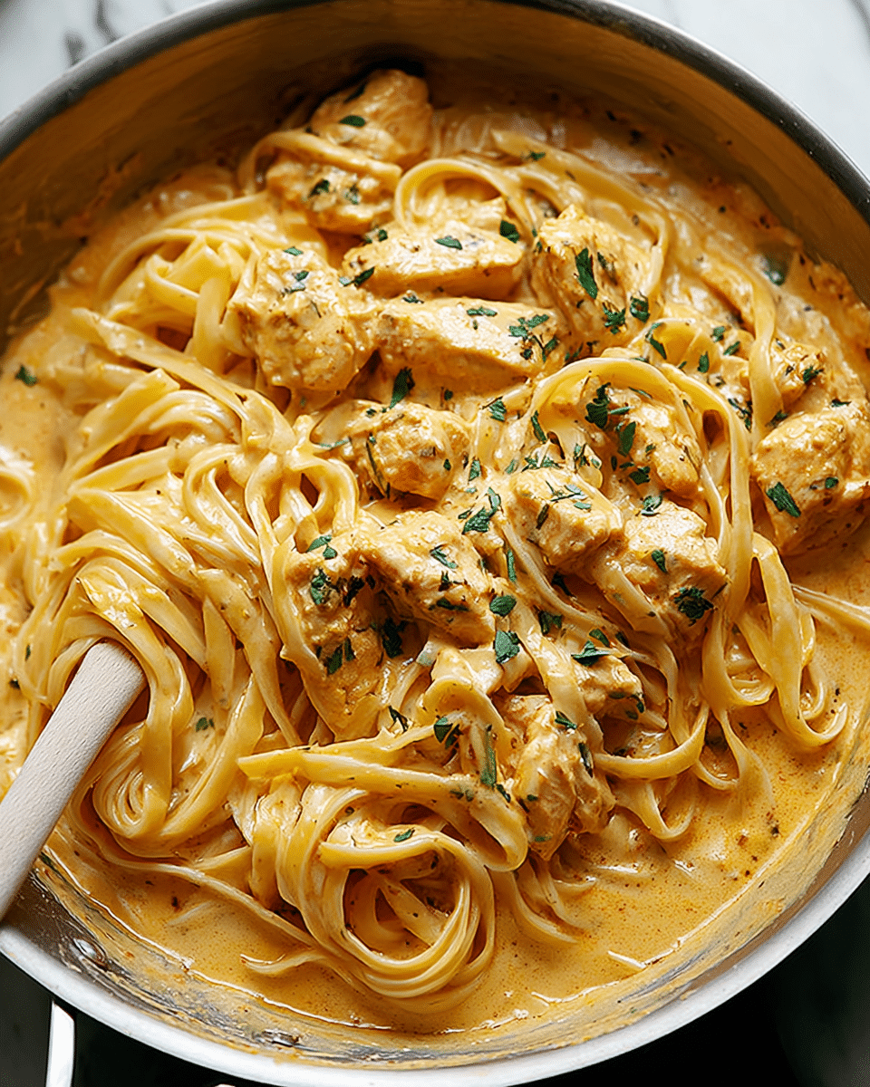 Cowboy Butter Chicken Linguine