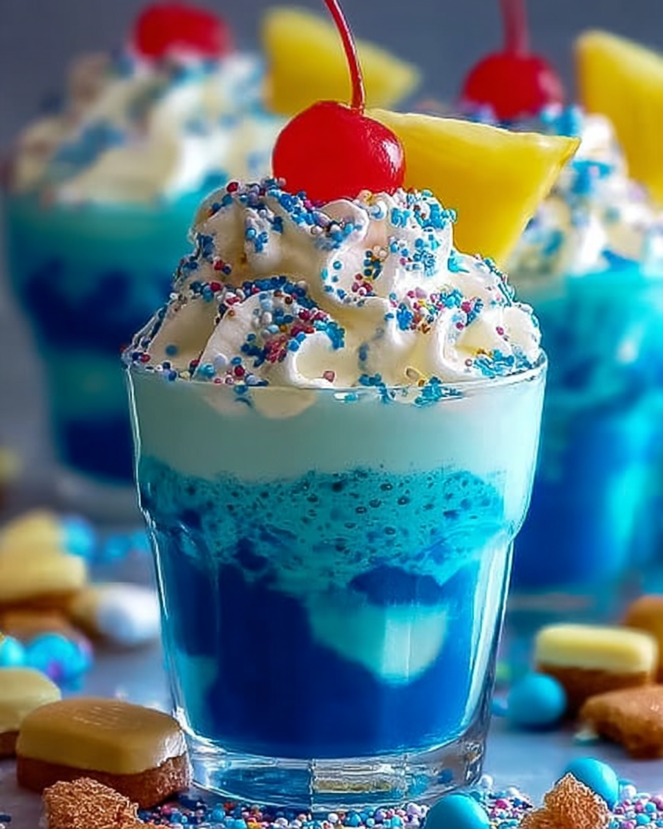 Blue Scooby Snack Shots