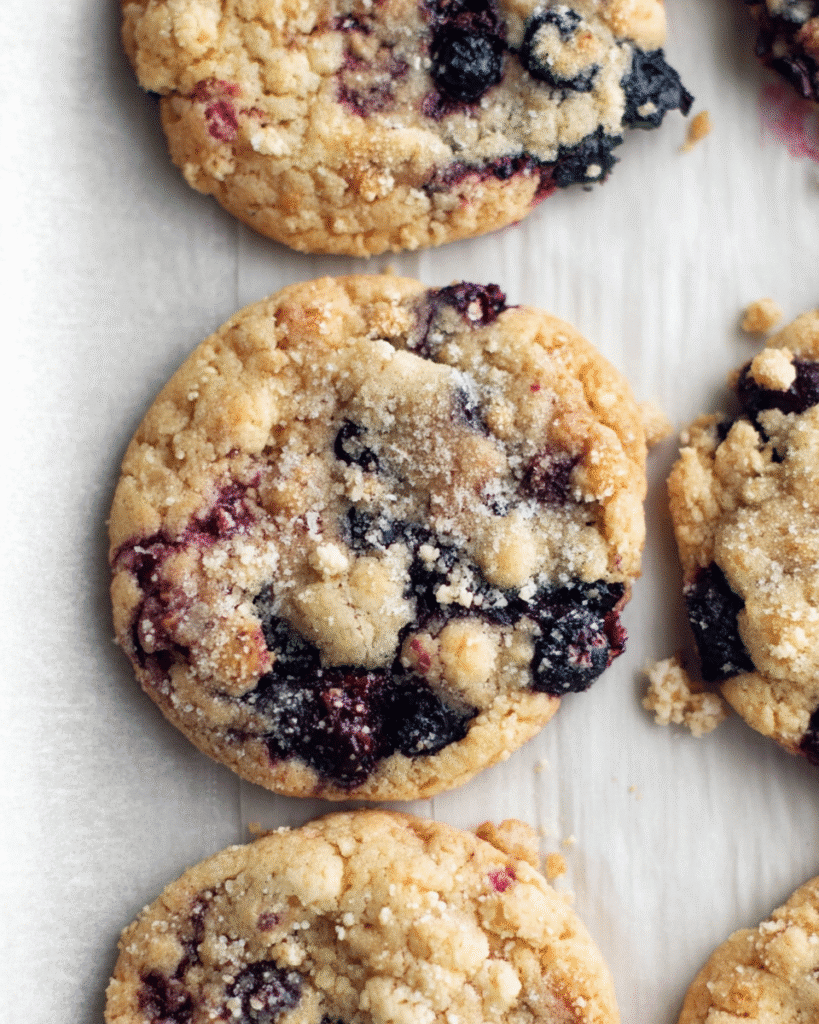 Blueberry Muffin Cookies