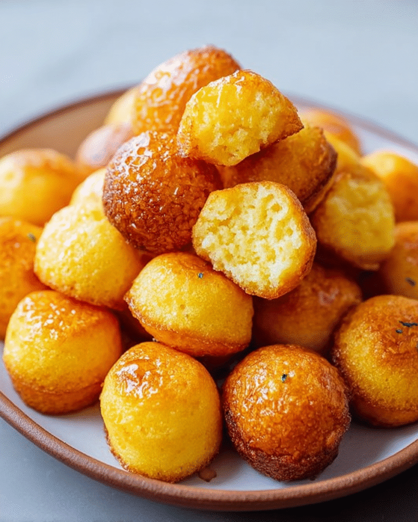 Honey Butter Cornbread Poppers