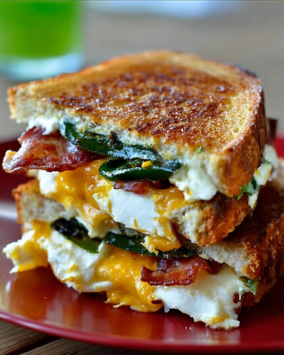 Jalapeño Popper Grilled Cheese