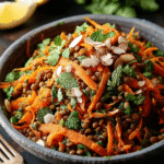 Moroccan-Spiced Carrot and Lentil Salad