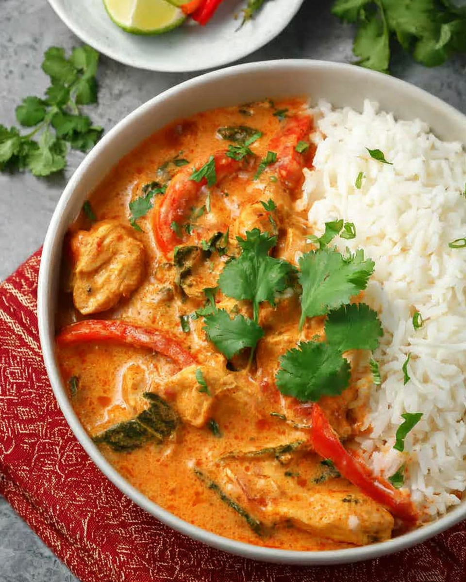 Thai Red Curry Chicken
