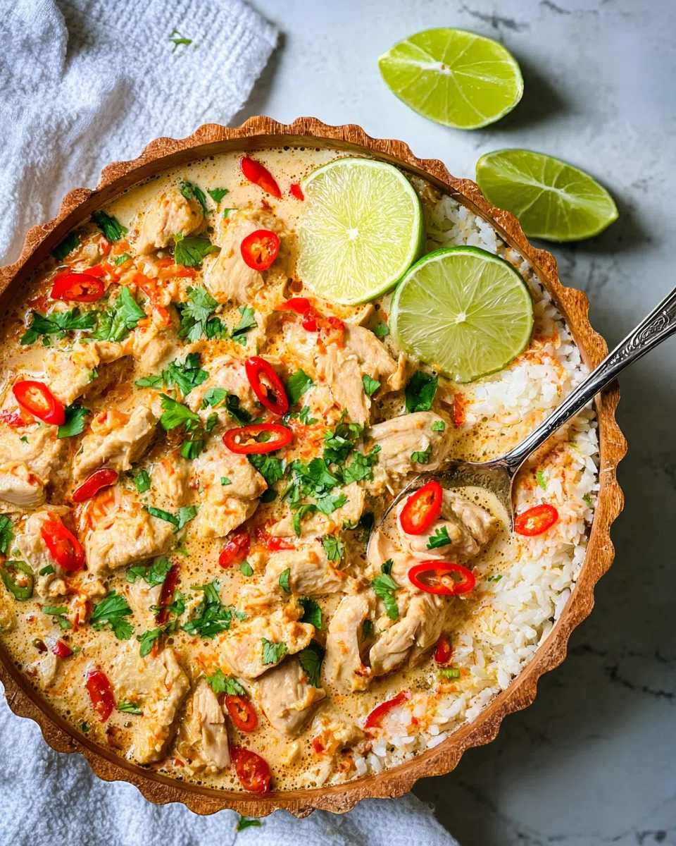 best Thai coconut chicken