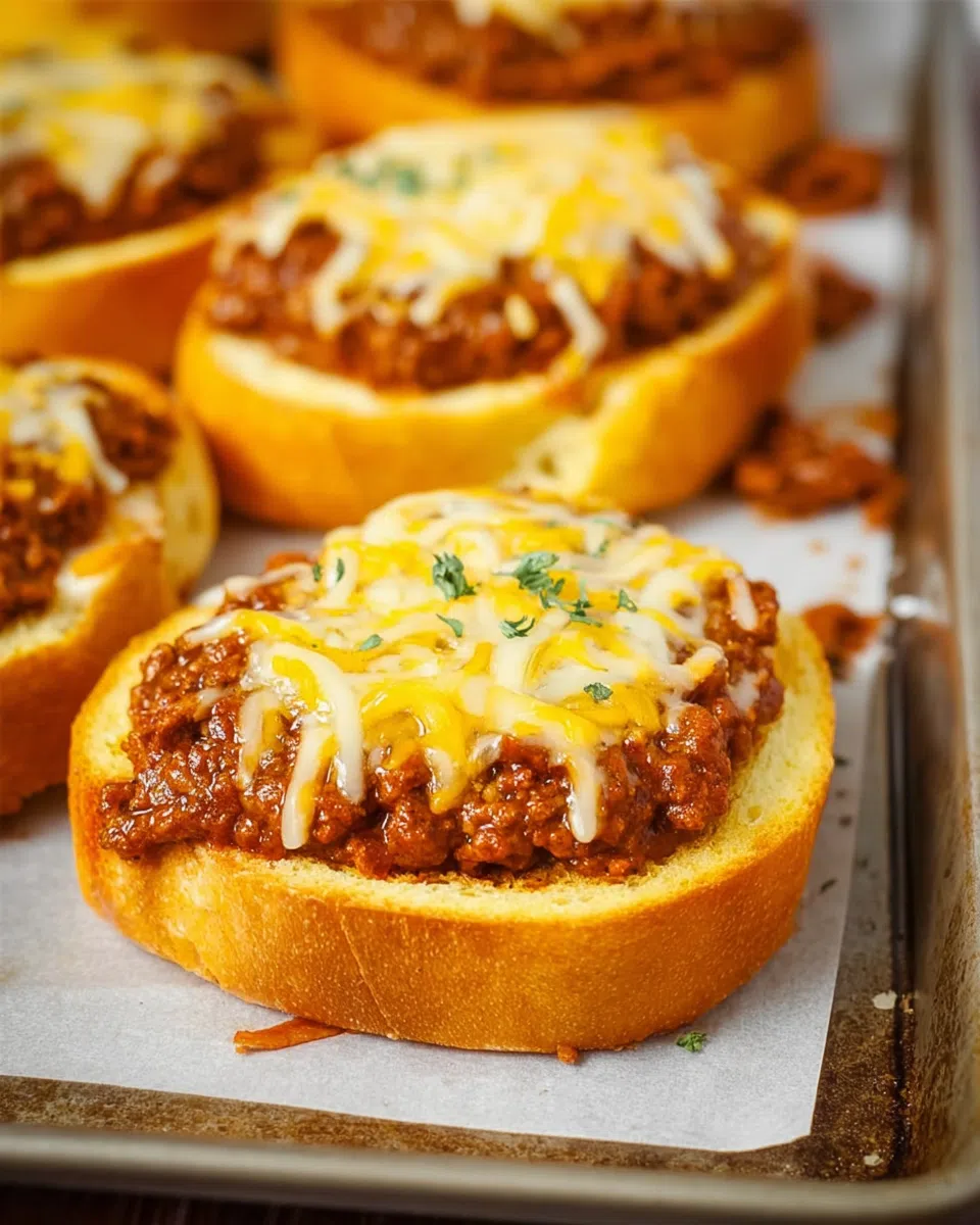Texas Toast Sloppy Joes