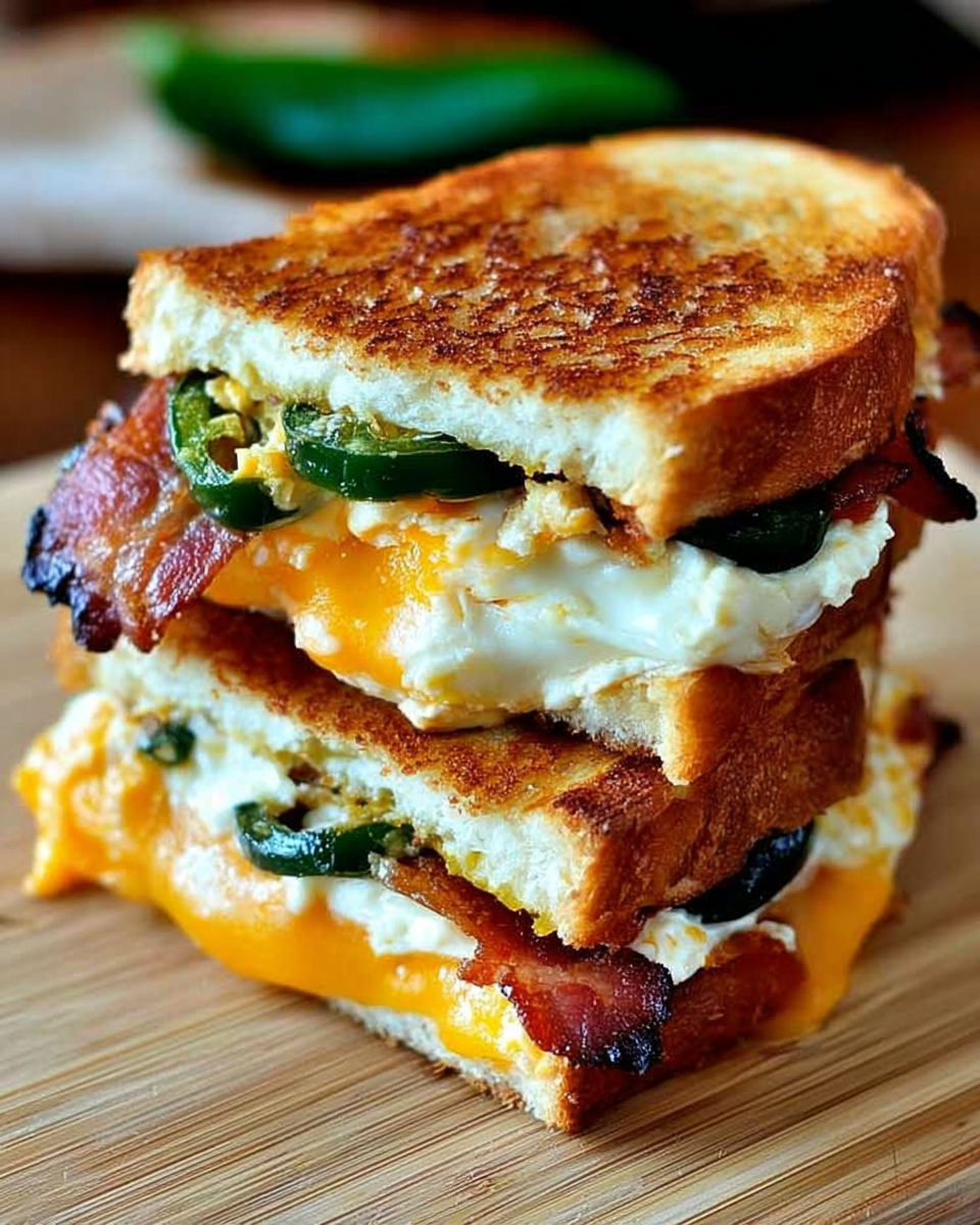 Jalapeño Popper Grilled Cheese