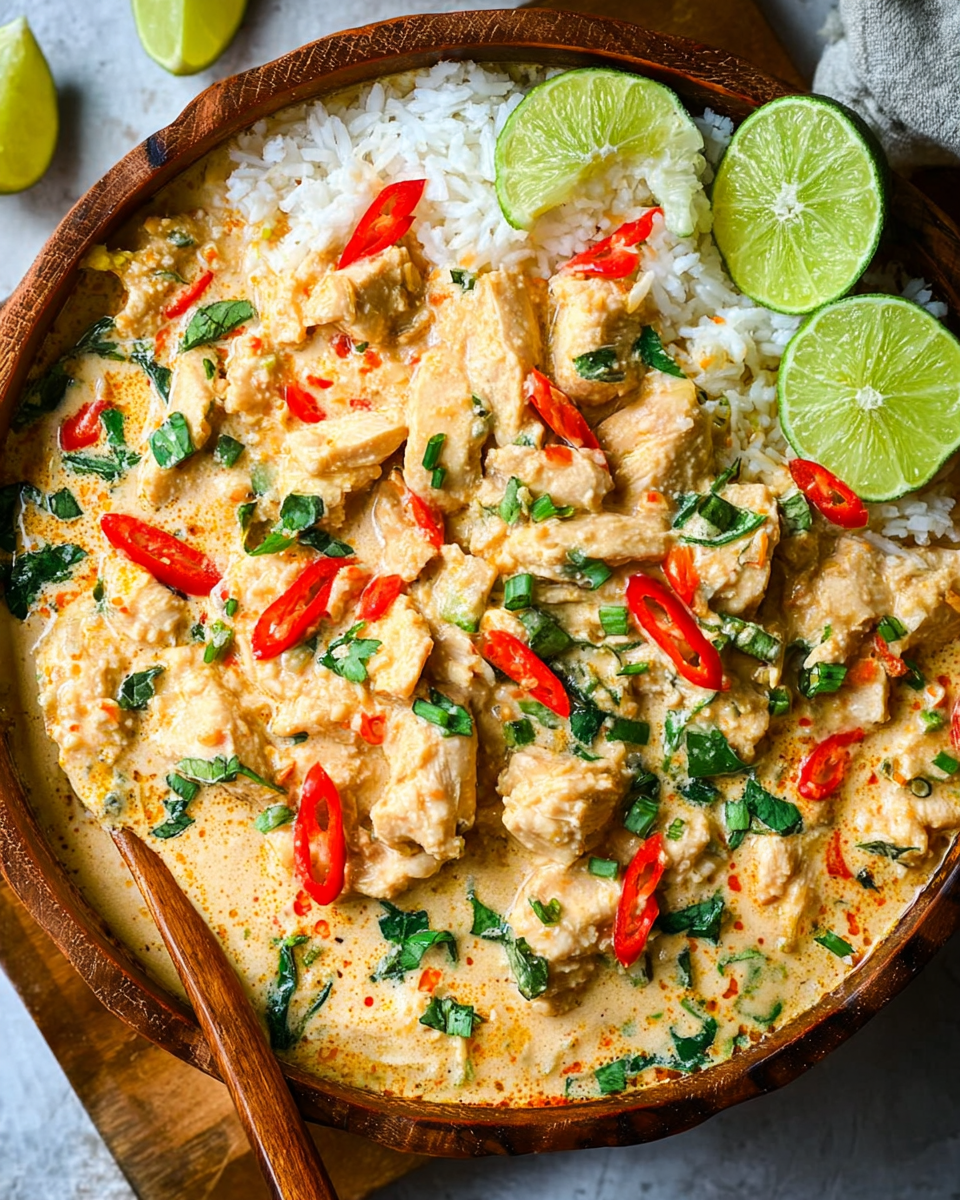 best Thai coconut chicken