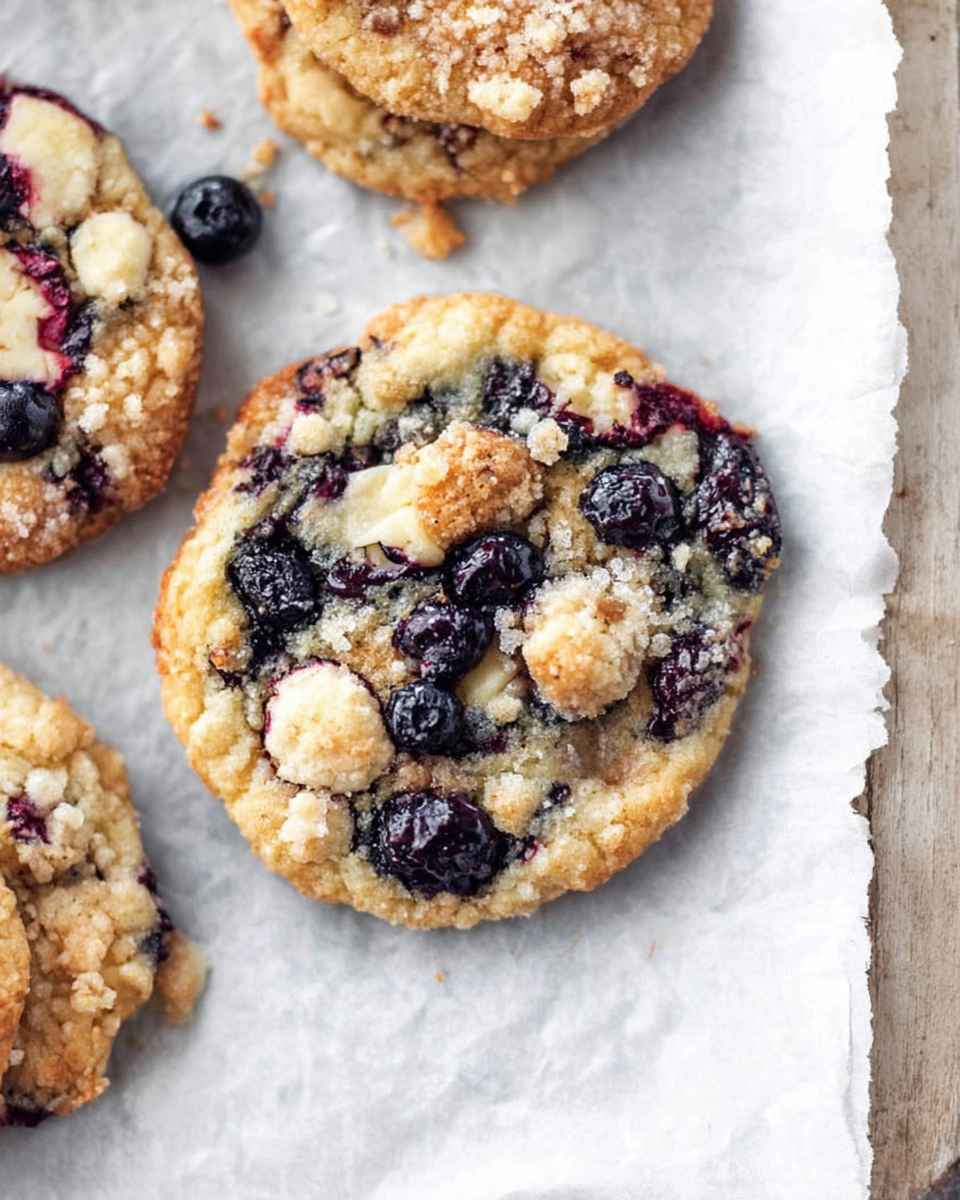 Blueberry Muffin Cookies